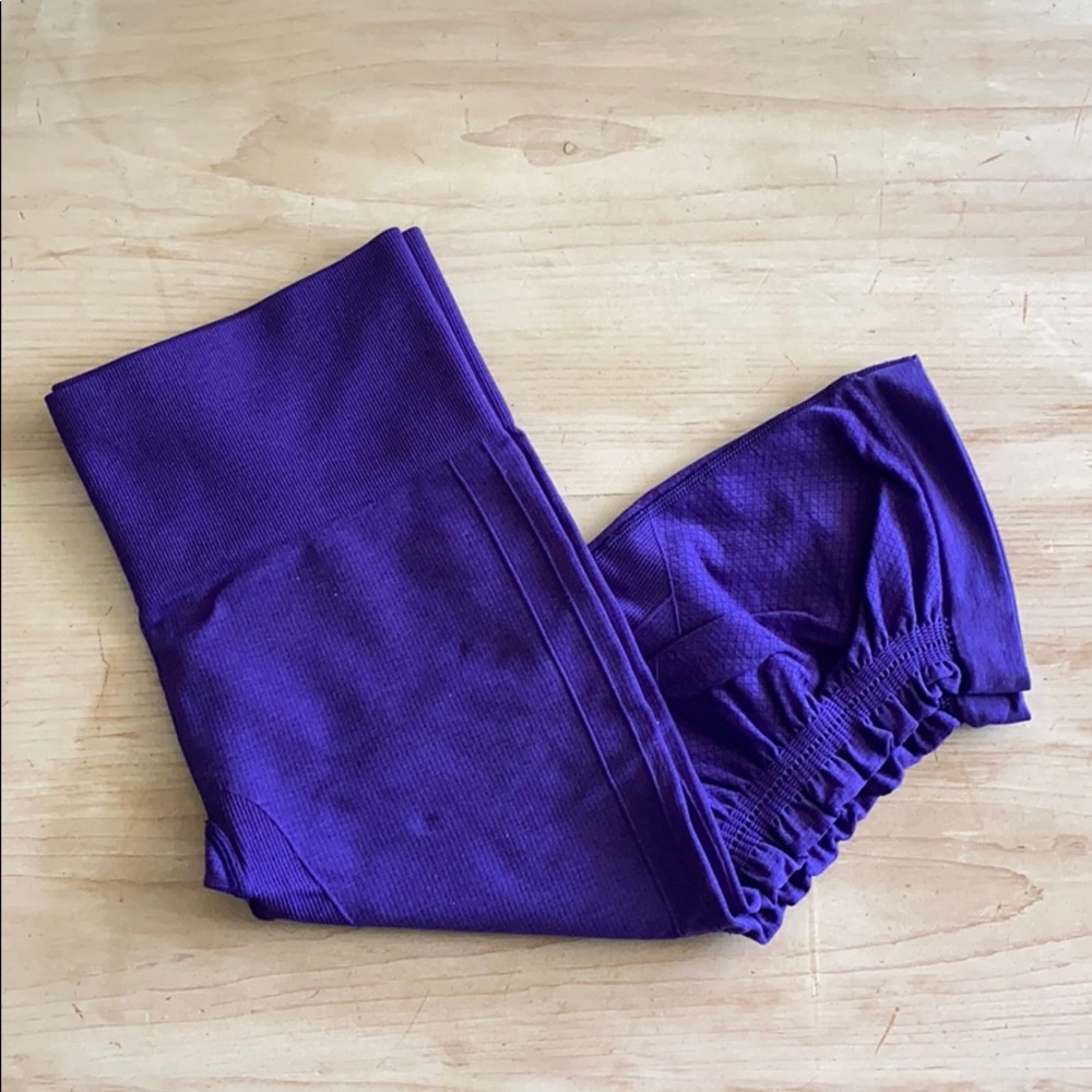 Lululemon athletica Purple yoga pants